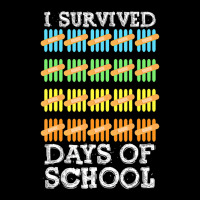 I Survived 100 Days Of School Teacher & Kids Gift Adjustable Cap | Artistshot