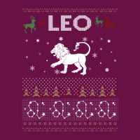 Leo Christmas Ugly Sweater Graphic T-shirt | Artistshot