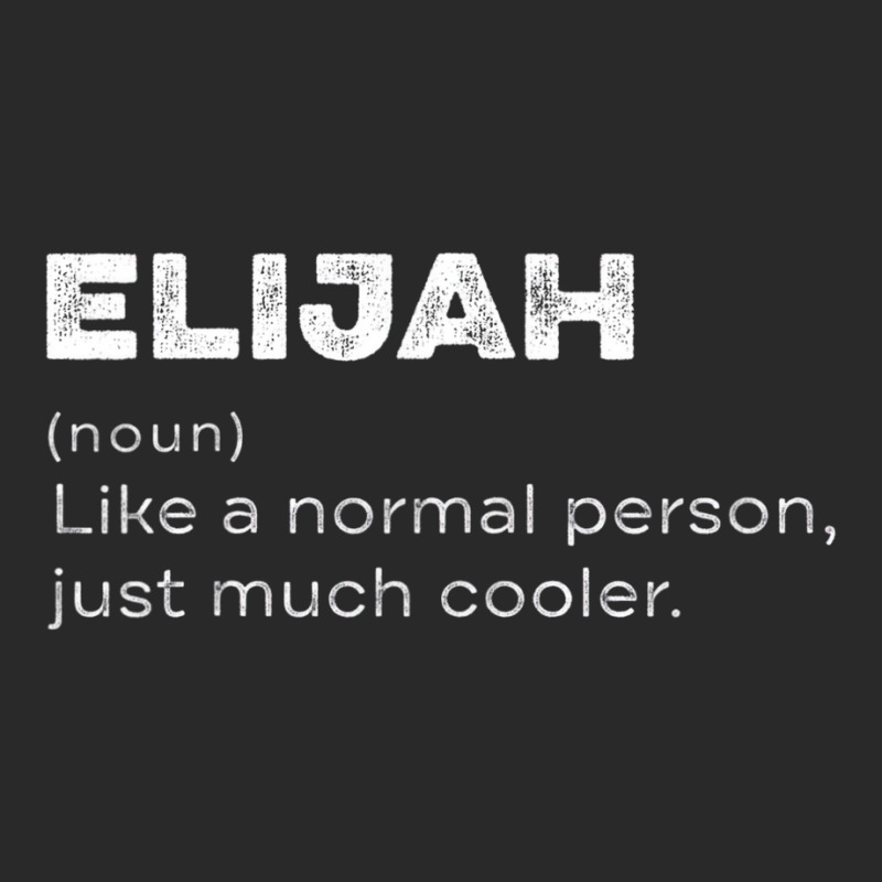 Mens Elijah Definition Personalized Name Funny Bir Toddler T-shirt by tamicam | Artistshot