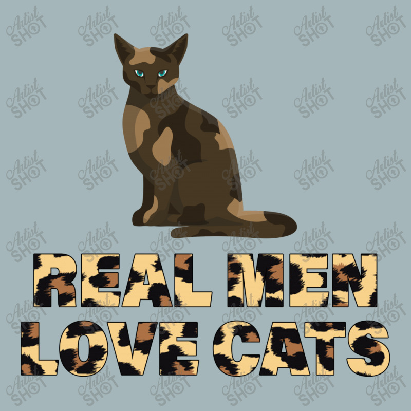 Real Men Love Cats Unisex Sherpa-lined Denim Jacket | Artistshot