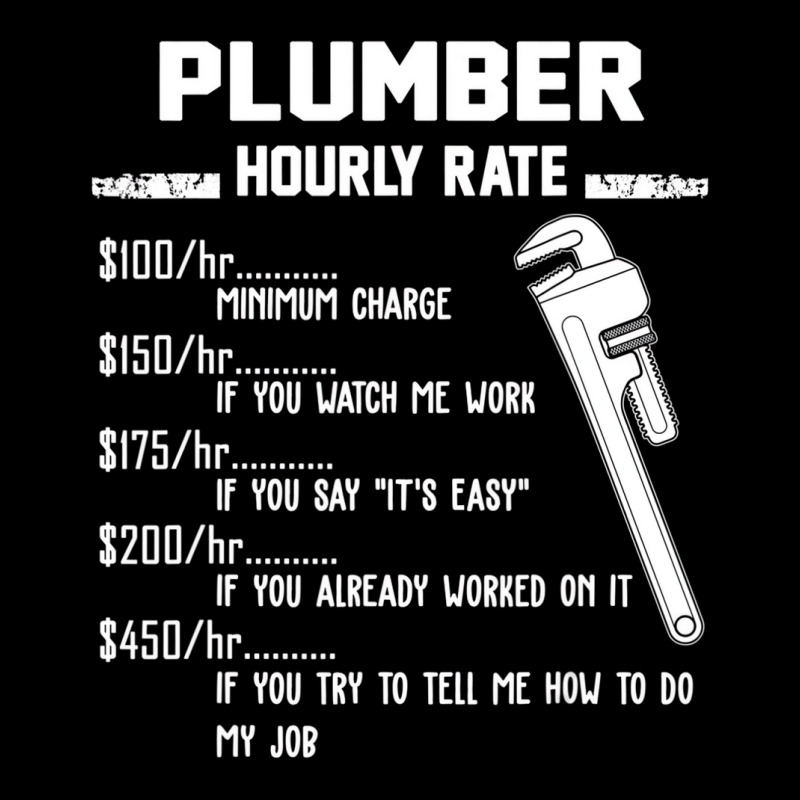 Funny Plumber Hourly Rate Apparel For Plumbers T S Youth Jogger by mogakino | Artistshot