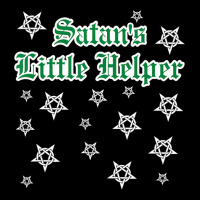 Satan's Little Helper Snowflake Pentagram Anti Chr Pocket T-shirt | Artistshot