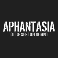 Aphantasia   Out Of Sight Out Of Mind T Shirt Ladies Polo Shirt | Artistshot