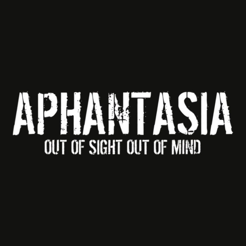 Aphantasia   Out Of Sight Out Of Mind T Shirt Scorecard Crop Tee by ravand | Artistshot