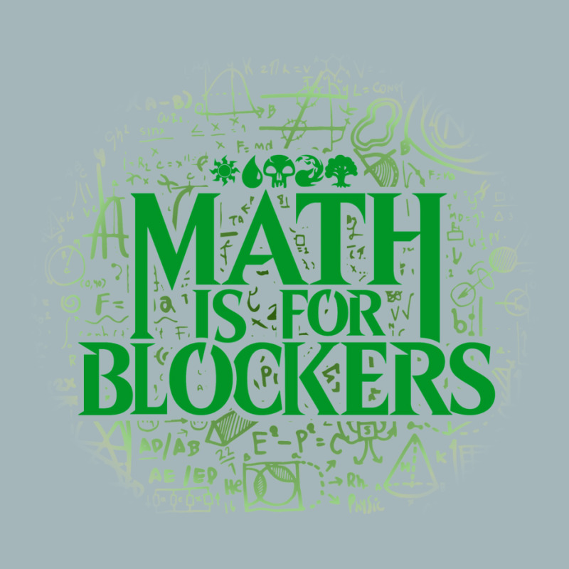 Math Is For Blockers   Forest Edition 26 Unisex Sherpa-Lined Denim Jacket by kubalgopinc | Artistshot