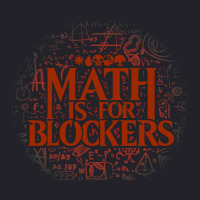 Math Is For Blockers   Mountain Edition Unisex Sherpa-lined Denim Jacket | Artistshot