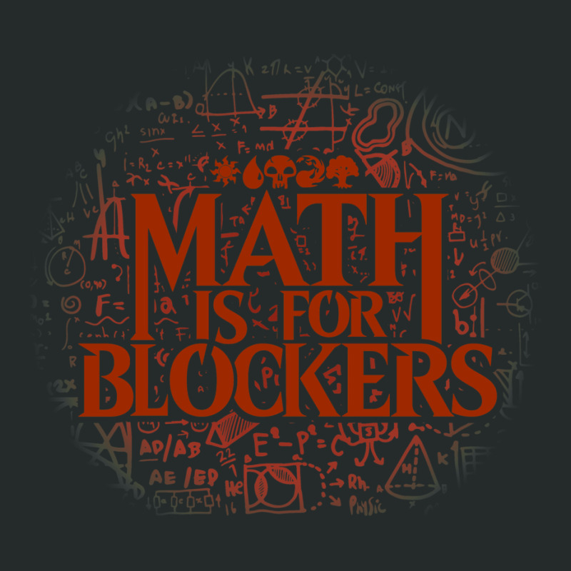 Math Is For Blockers   Mountain Edition Women's Triblend Scoop T-shirt by kubalgopinc | Artistshot