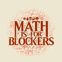 Math Is For Blockers   Mountain Edition Cropped Hoodie | Artistshot