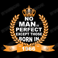 No Man Is Perfect Except Those Born In 1966 Metal Print Square | Artistshot