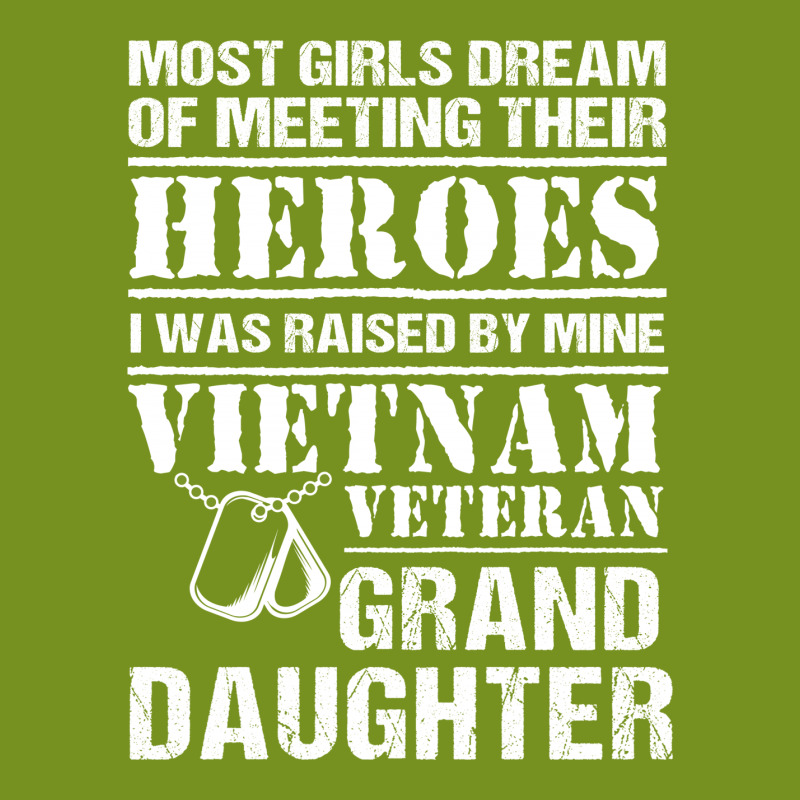 Vietnam Veteran Granddaughter Metal Print Square | Artistshot