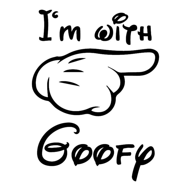 I'm With Goofy Graphic T-shirt | Artistshot