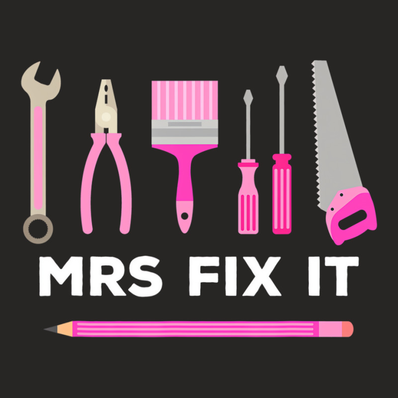 Mrs Fix It Handy Women T Shirt Ladies Fitted T-Shirt by bettincam | Artistshot