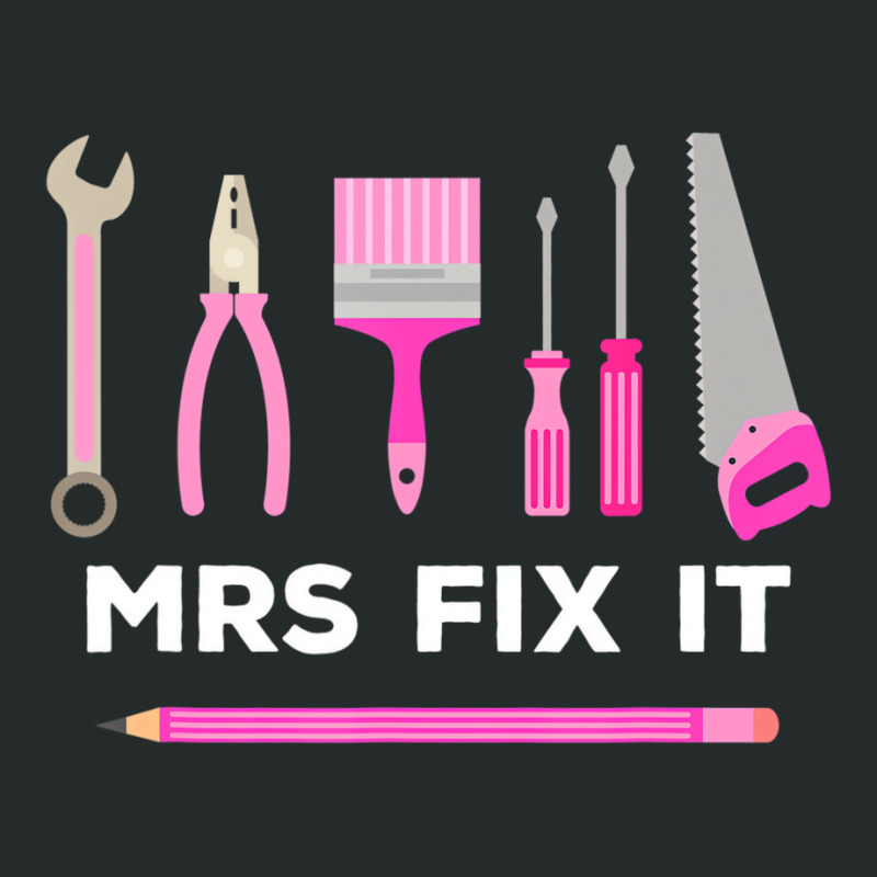 Mrs Fix It Handy Women T Shirt Women's Triblend Scoop T-shirt by bettincam | Artistshot