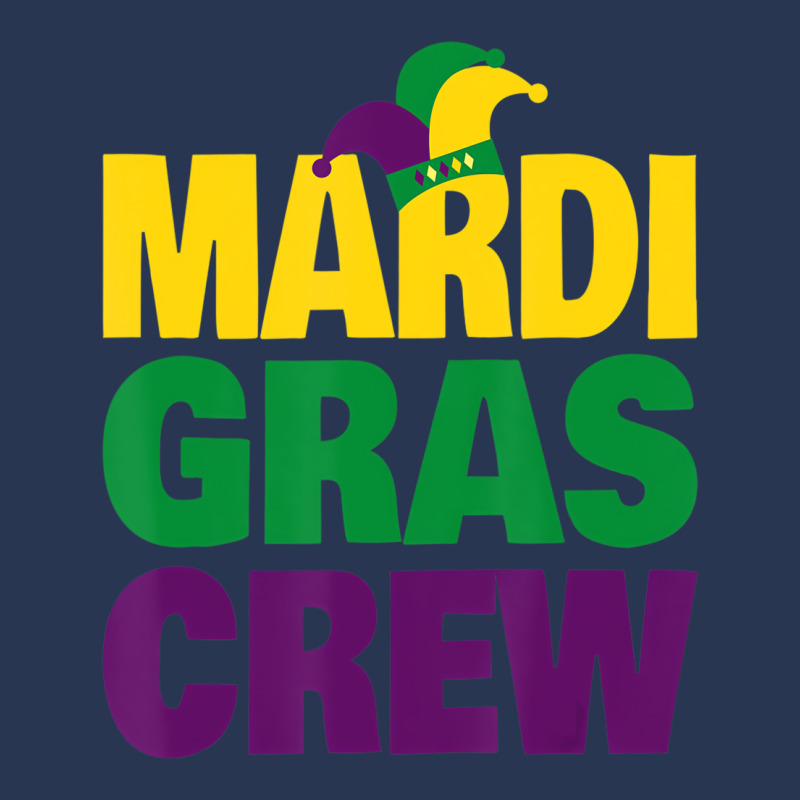 Mardi Gras Crew   Fun Mardi Gras Jester Hat T Shir Men Denim Jacket | Artistshot