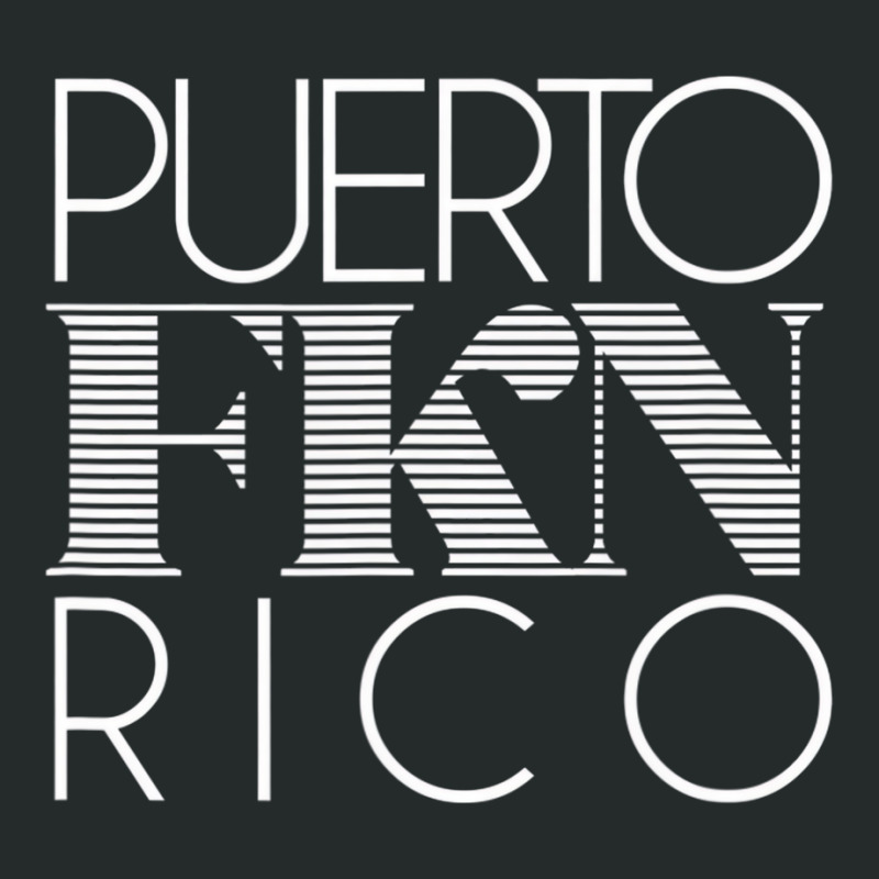 Funny Puerto Rican Pride Boricua Hispanic Puerto R Women's Triblend Scoop T-shirt by voutsro | Artistshot