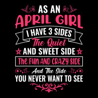 As An April Girl   Girl T Shirt Graphic T-shirt | Artistshot