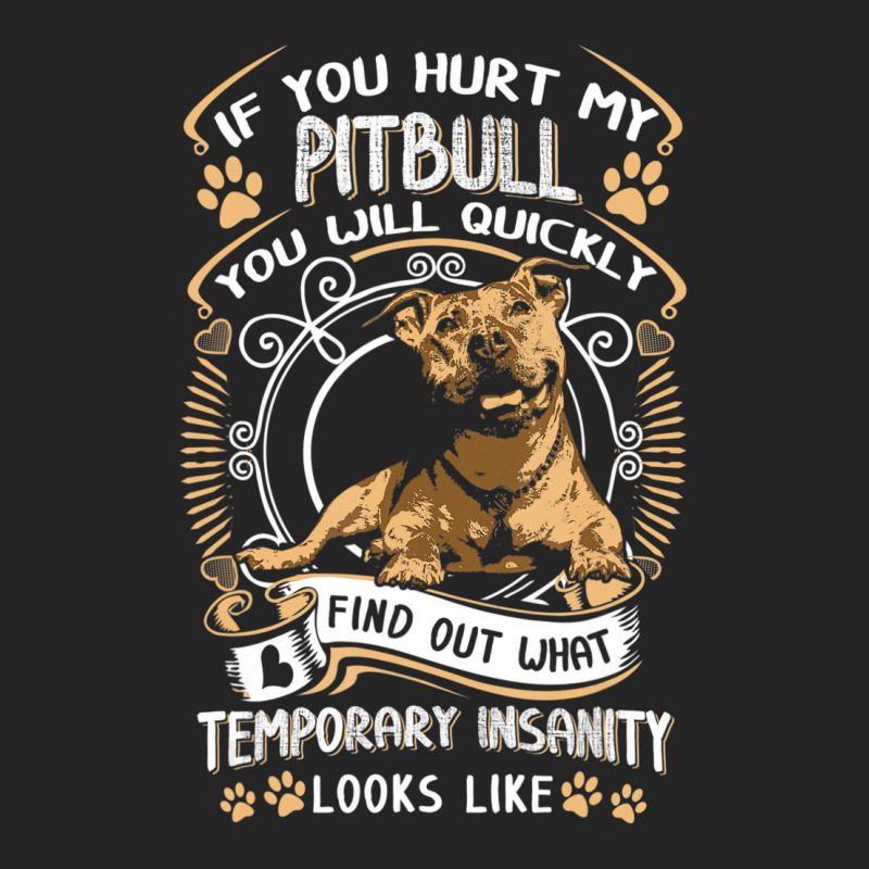 If You Hurt My Pitbull You Will Quickly Dog Pit Bu Unisex Hoodie by coyagota | Artistshot