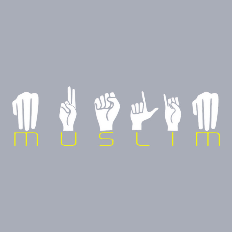 Muslim T Shirt Asl American Sign Language Deaf Shi Tank Dress by bettincam | Artistshot