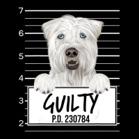 Funny Soft Coated Wheaten Terrier Mugshot Guilty D Adjustable Cap | Artistshot