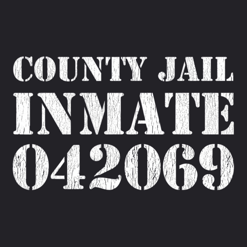 County Jail Inmate Costume Prisoner Outfit Hallowe Youth Tee | Artistshot