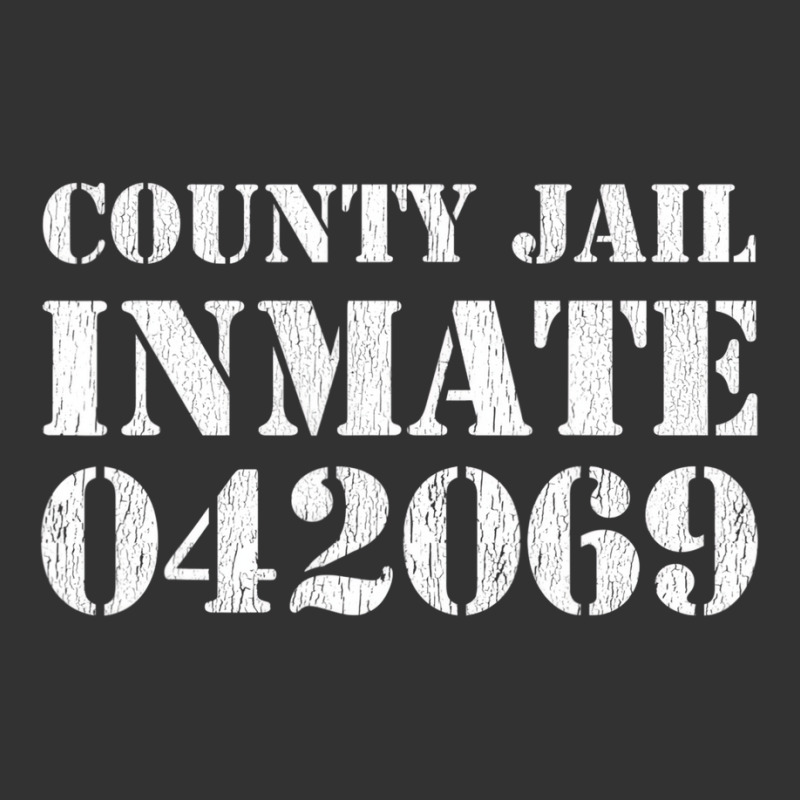 County Jail Inmate Costume Prisoner Outfit Hallowe Baby Bodysuit | Artistshot