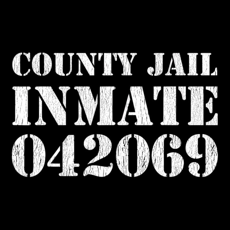 County Jail Inmate Costume Prisoner Outfit Hallowe Long Sleeve Baby Bodysuit | Artistshot