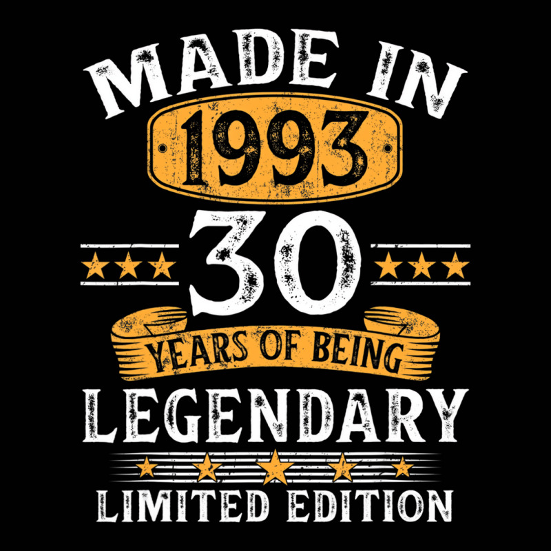 Made In 1993 Limited Edition 30 Year Old Birthday Toddler 3/4 Sleeve Tee by catricegar | Artistshot