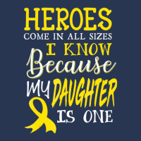 My Daughter Is A Hero Childhood Cancer Awareness T Men Denim Jacket | Artistshot