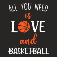 All You Need Is Love And Basketball Valentine Day Ladies Fitted T-shirt | Artistshot