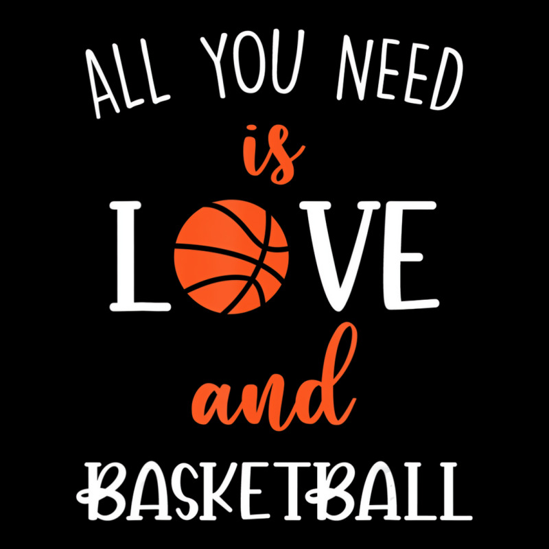 All You Need Is Love And Basketball Valentine Day Maternity Scoop Neck T-shirt by mauthe | Artistshot