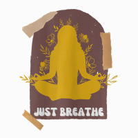 Womens Yoga, Just Breathe, Inspirational Message, Coffee Mug | Artistshot