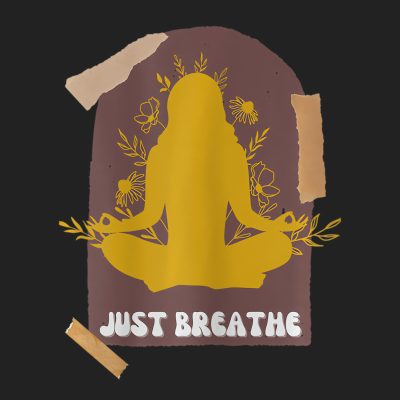 Womens Yoga, Just Breathe, Inspirational Message, Backpack | Artistshot