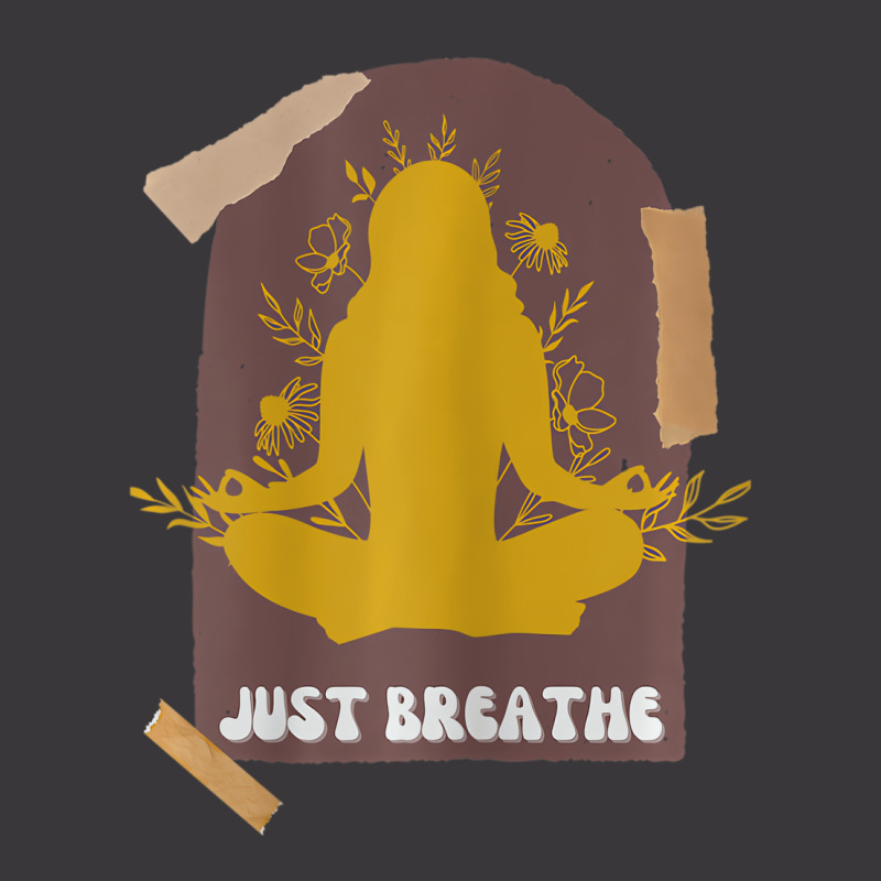 Womens Yoga, Just Breathe, Inspirational Message, Ladies Curvy T-Shirt by terrilyn | Artistshot