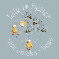 Funny Tictactoe Chicken Bees Wire Mesh Game Beekee Unisex Sherpa-lined Denim Jacket | Artistshot