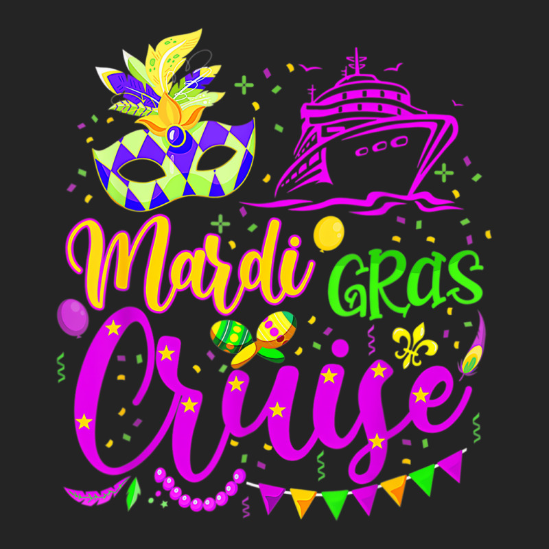 Mardi Gras Cruise Cruising Mask Cruise Ship Party 3/4 Sleeve Shirt | Artistshot