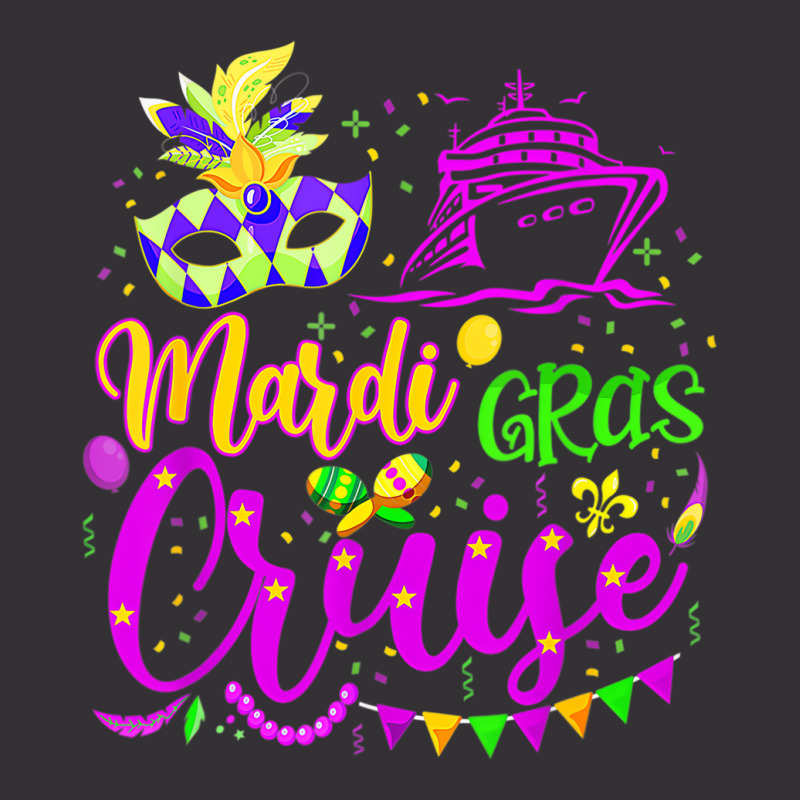 Mardi Gras Cruise Cruising Mask Cruise Ship Party Vintage Hoodie | Artistshot