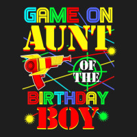 Game On Aunt Of The Birthday Boy Shirt Funny Mommy Classic T-shirt | Artistshot