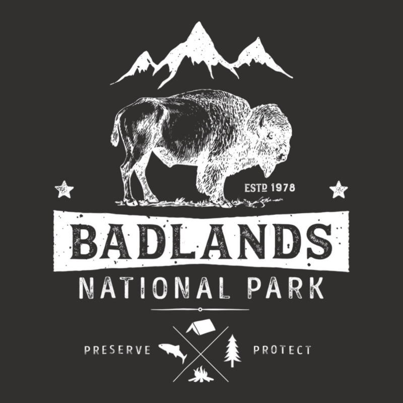 Badlands National Park T Shirt Buffalo Bison South Champion Hoodie by ravand | Artistshot