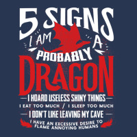 5 Signs Im Probably A Dragon 1 Men Denim Jacket | Artistshot