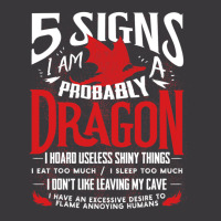 5 Signs Im Probably A Dragon 1 Ladies Curvy T-shirt | Artistshot