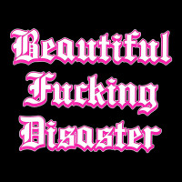 Woman Beautiful Fucking Disaster  T Shirt V-neck Tee | Artistshot