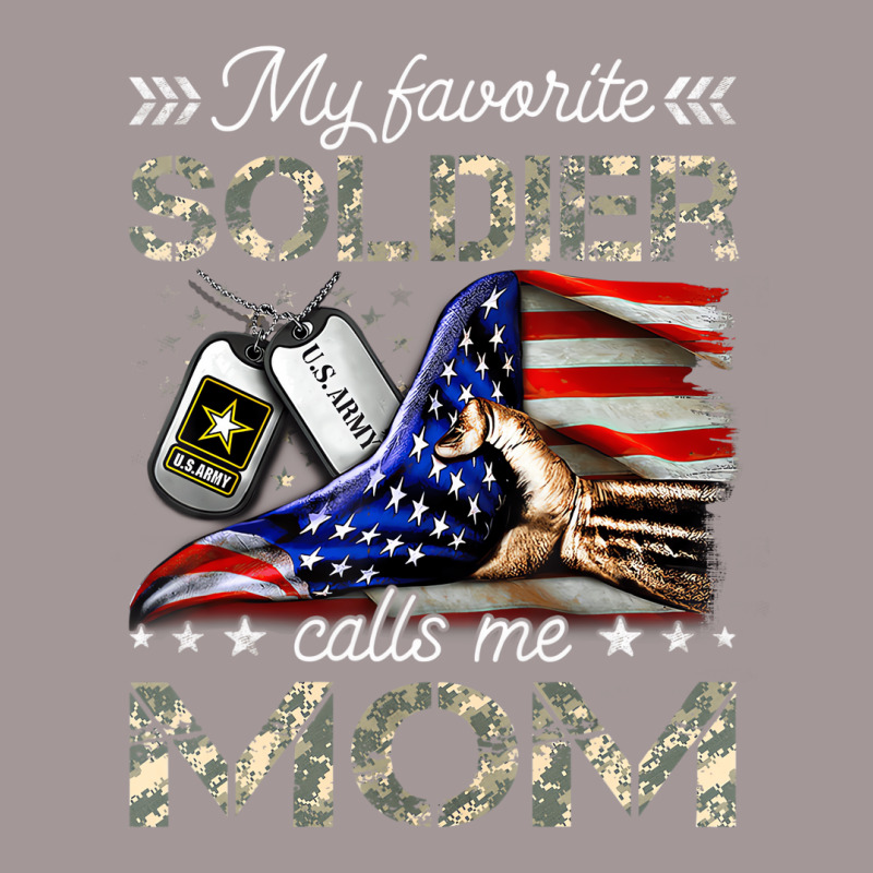 My Favorite Soldier Calls Me Mom Army Mom T Shirt Vintage Hoodie | Artistshot