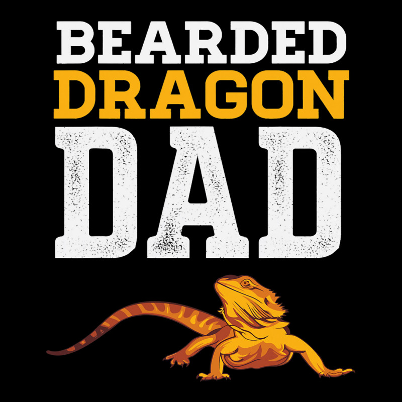 Bearded Dragon Dad Funny Pet Reptile Lizard Lover Women's V-Neck T-Shirt by AURRADILLARD | Artistshot