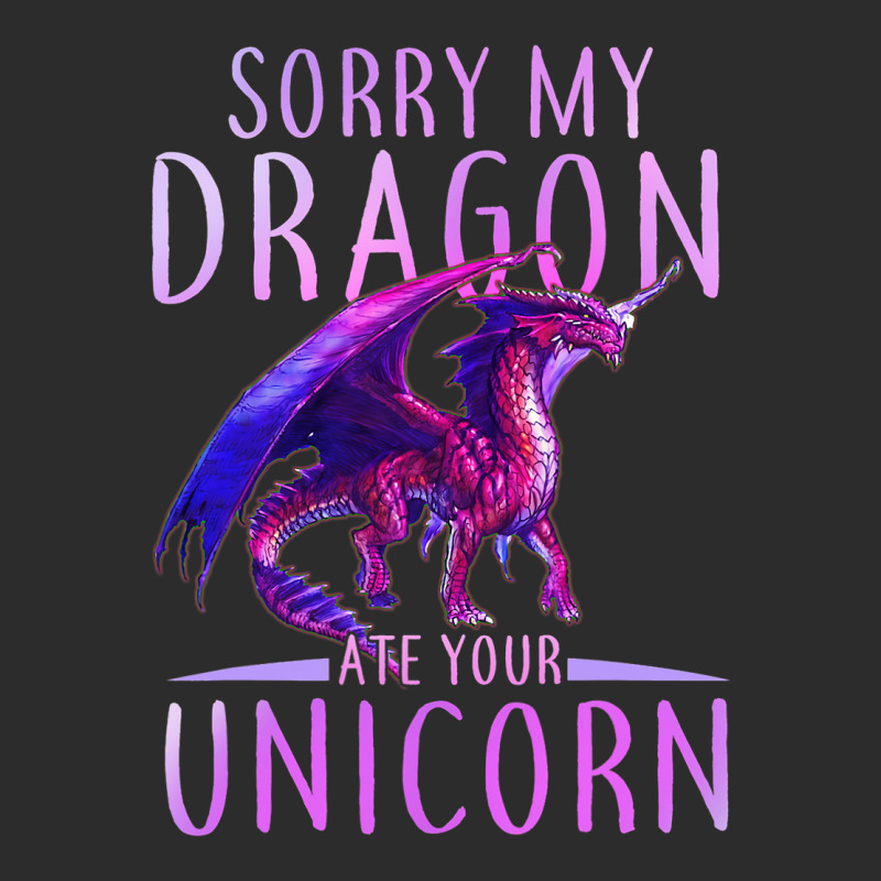 Funny Sorry My Dragon Ate Your Unicorn Exclusive T-shirt by whoretacarpal | Artistshot