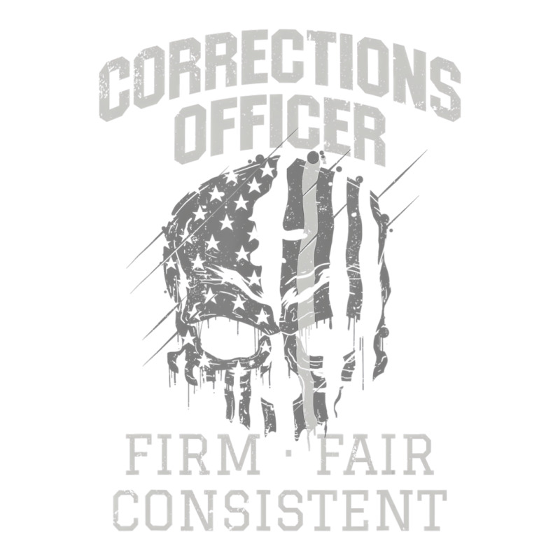 Corrections Officer Firm Fair Consistent Thin Silv Crewneck Sweatshirt by hausch | Artistshot