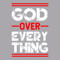 Christian Faith God Over Everything T Shirt Youth 3/4 Sleeve | Artistshot