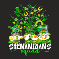 Funny Time For Shenanigans Squad St Patricks Day G Ladies Fitted T-shirt | Artistshot