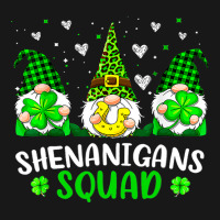 Funny Time For Shenanigans Squad St Patricks Day G Flannel Shirt | Artistshot