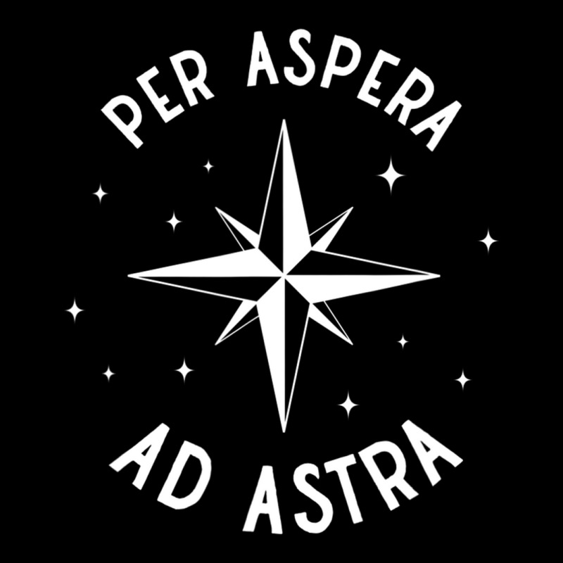 Per Aspera Ad Astra T Shirt Cropped Sweater by fiddolamuf | Artistshot