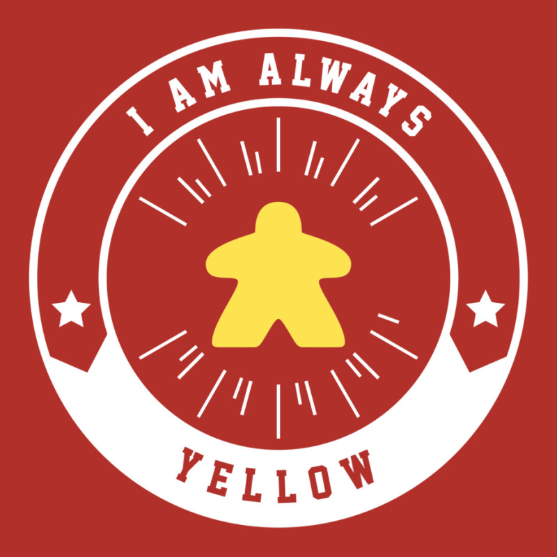 I Am Always Yellow Meeple   Board Games And Meeple Crewneck Sweatshirt by slavissweersq | Artistshot